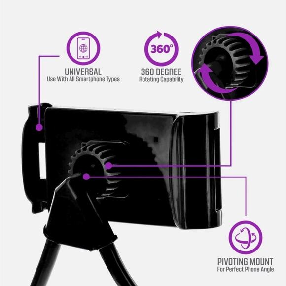 Tzumi - Flexiview Hands-Free Smartphone Holder - Picture 2 of 7